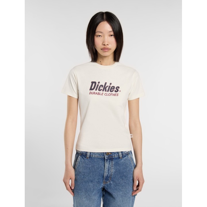Dickies Top Williston Tee SS W Egret - DK0A87Q5C481