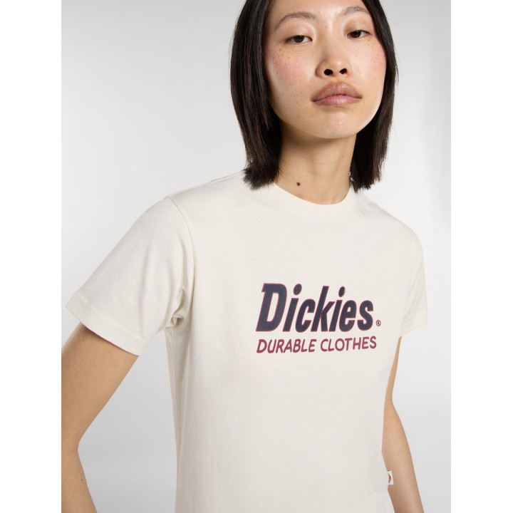 Dickies Top Williston Tee SS W Egret - DK0A87Q5C481