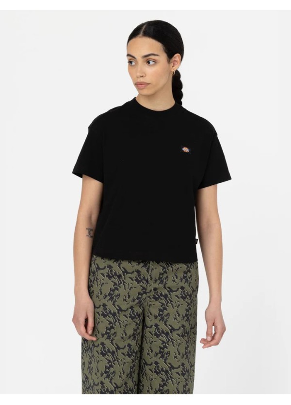 Dickies Top Oakport  Boxy SS Tee Black - DK0A4Y8LBLK1