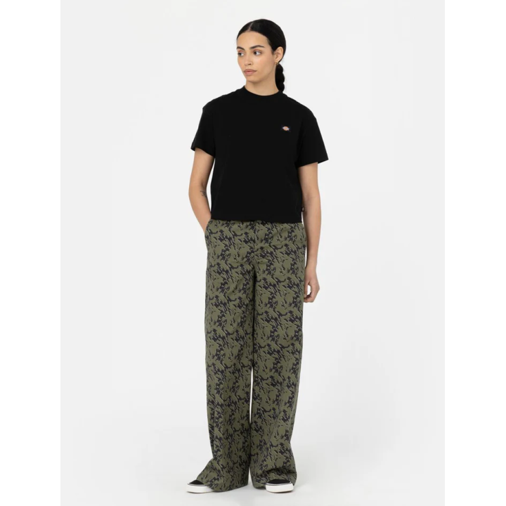 Dickies Top Oakport  Boxy SS Tee Black - DK0A4Y8LBLK1