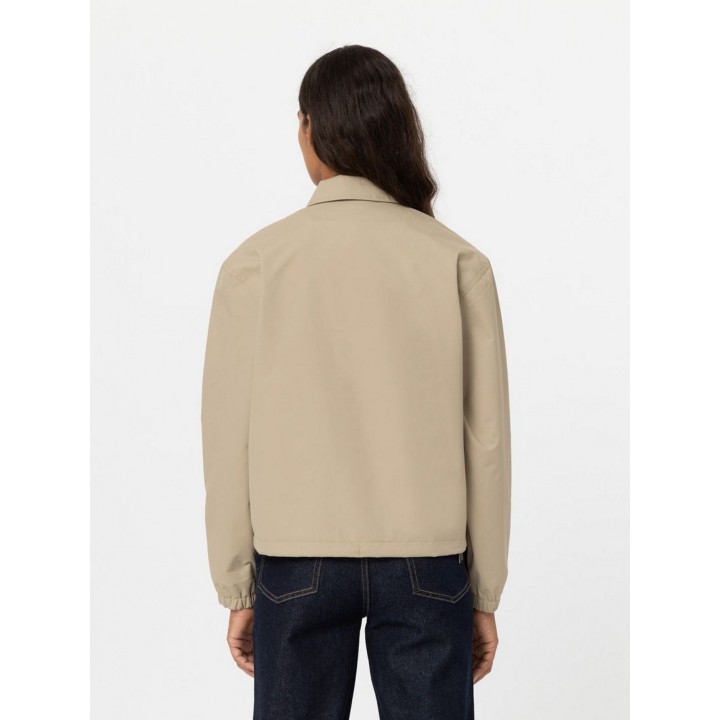 Dickies Jacket Oakport Cropped Coach W Khaki - DK0A4YGWKHK1