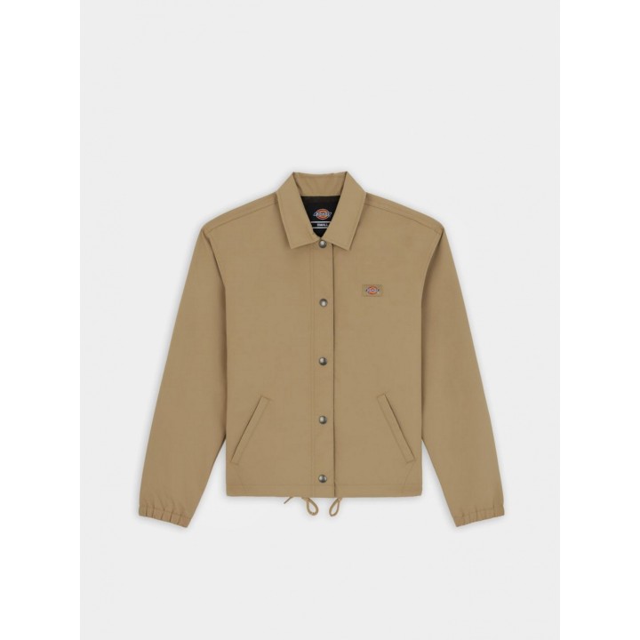 Dickies Jacket Oakport Cropped Coach W Khaki - DK0A4YGWKHK1