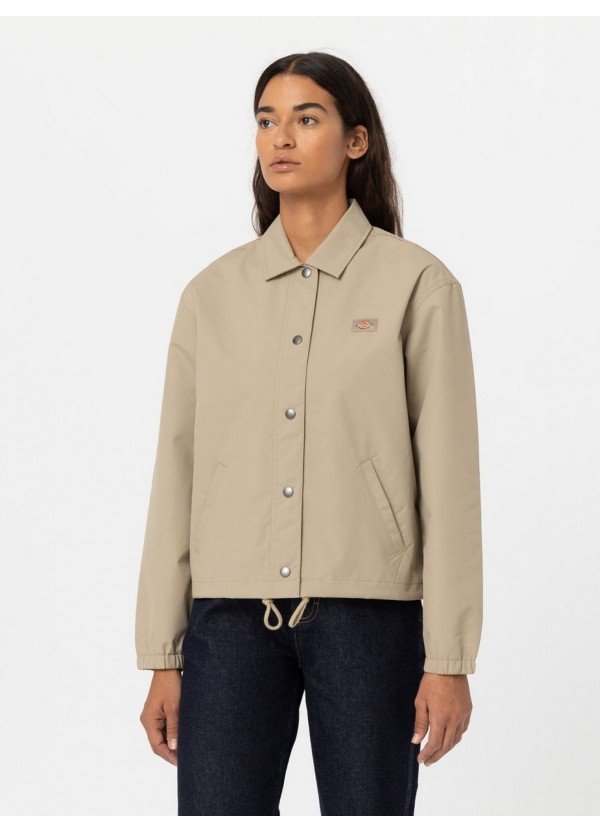 Dickies Jacket Oakport Cropped Coach W Khaki - DK0A4YGWKHK1