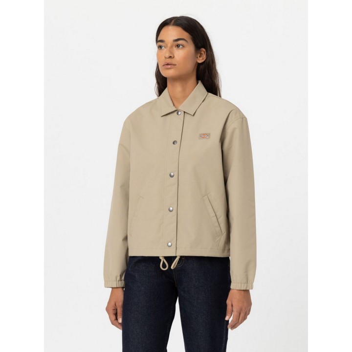 Dickies Jacket Oakport Cropped Coach W Khaki - DK0A4YGWKHK1