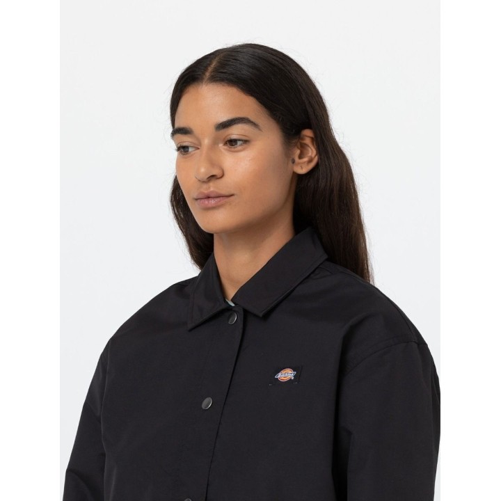 Dickies Jacket W Oakport Cropped Coach Black - DK0A4YGWBLK1