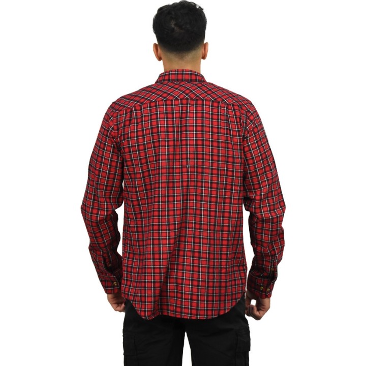 Emerson Ανδρικό Πουκάμισο -EM16 RED/BLACK (202.EM60.80)