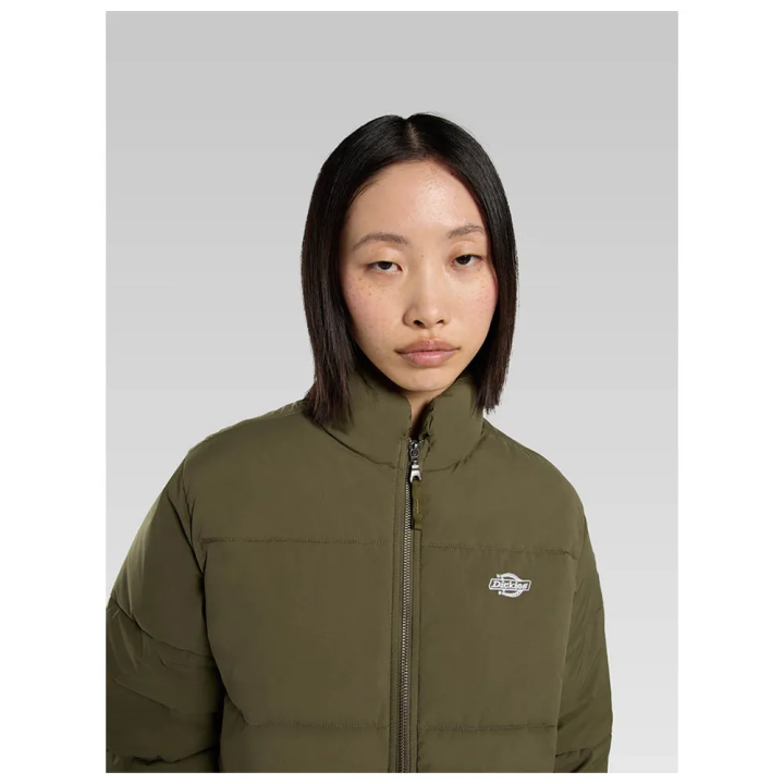 Dickies Puffer Summerdale W Military GR - DK0A87OJMGR1