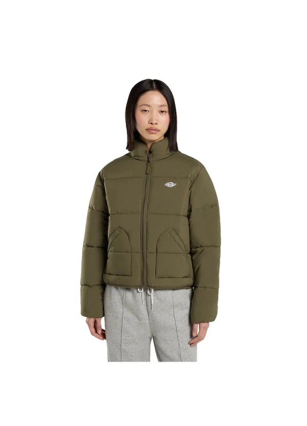 Dickies Puffer Summerdale W Military GR - DK0A87OJMGR1