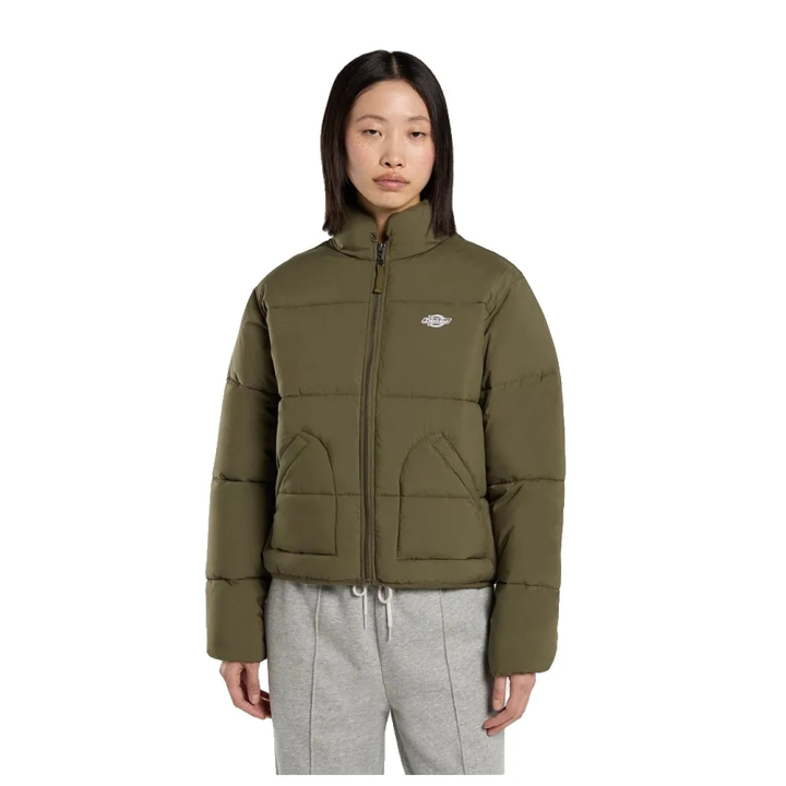 Dickies Puffer Summerdale W Military GR - DK0A87OJMGR1