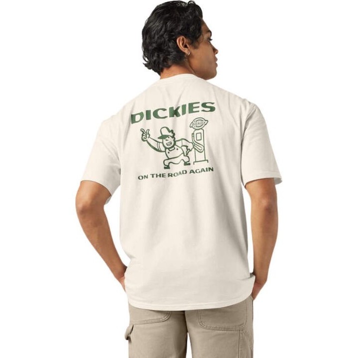 Dickies T-Shirt Burns Egret - DK0A87QIC481