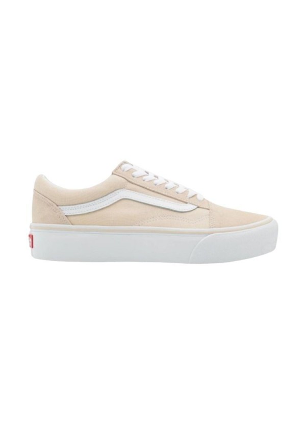 VANS SNEAKERS OLD SKOOL CLASSIC PLATFORM BEIGE - VN0A5KRGJ921