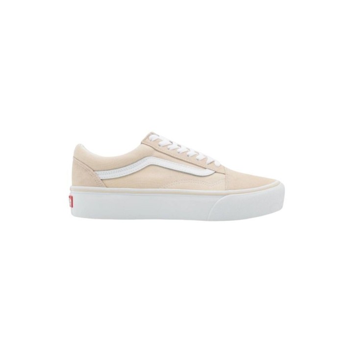 VANS SNEAKERS OLD SKOOL CLASSIC PLATFORM BEIGE - VN0A5KRGJ921