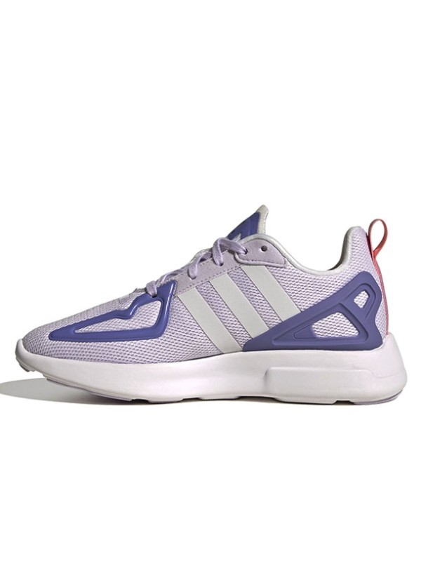 Adidas Originals ZX 2K FLUX J Women's Shoes -Purple Tint / Cloud White/ Joy Purple (FW1907)