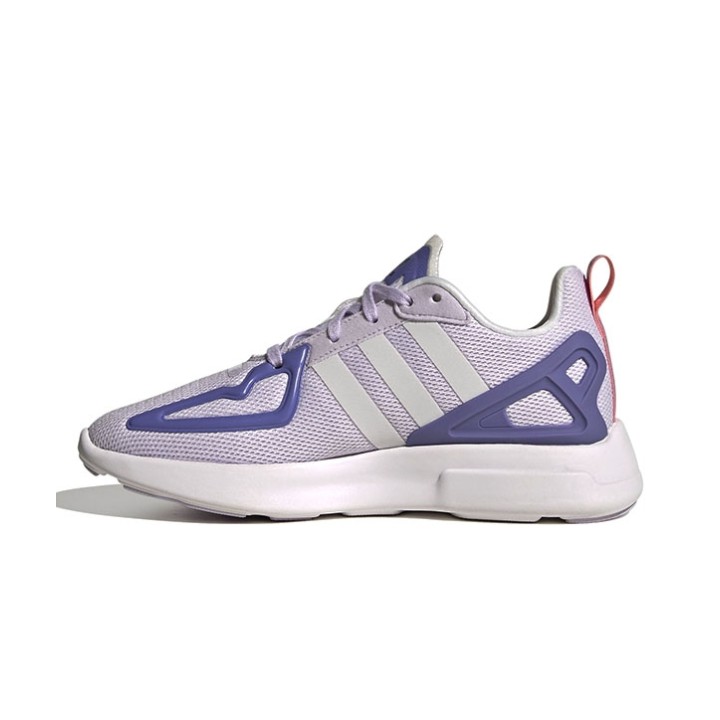 Adidas Originals ZX 2K FLUX J Women's Shoes -Purple Tint / Cloud White/ Joy Purple (FW1907)