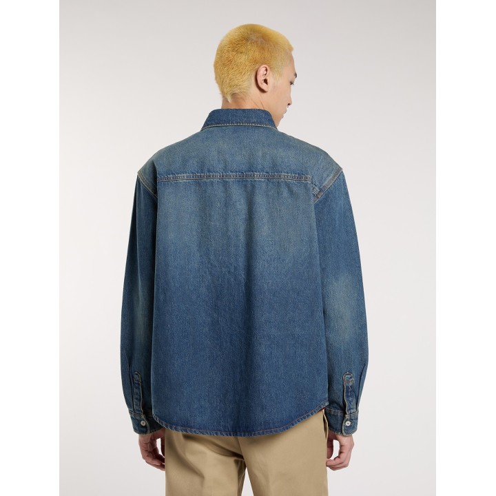 Dickies Shirt Mechanic khaki tinted blue - DK0A87PXL231