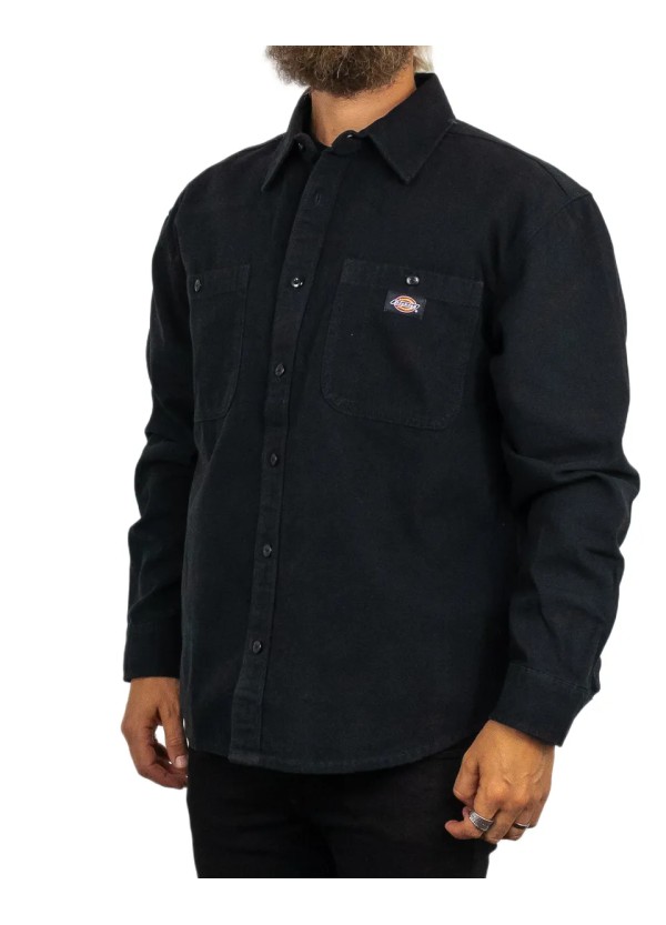 Dickies Shirt Canvas Black - DK0A87PRBLK1