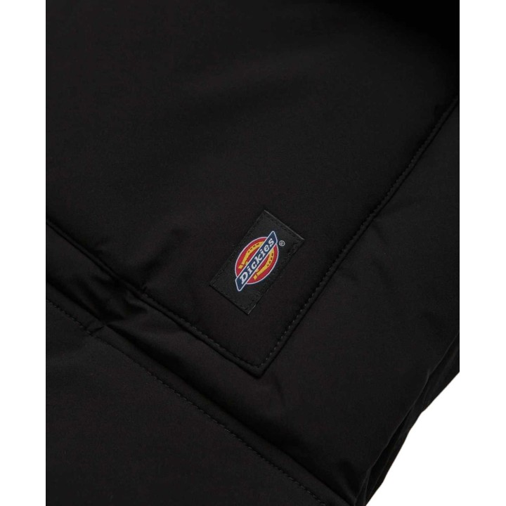 Dickies Puffer Jacket M Eagleville Hooded Black - DK0A87OHBLK1