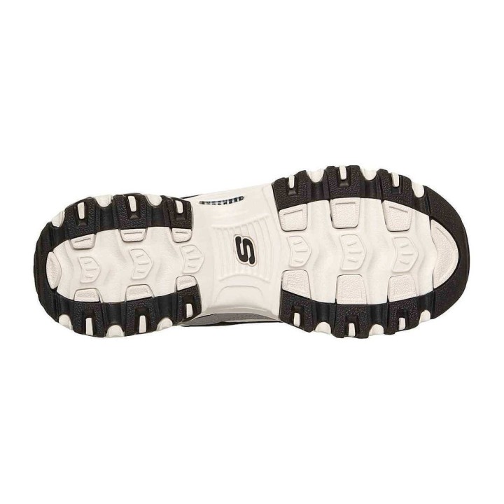 Skechers Sneakers D'Lites Smooth Nostalgia Black- 150537-BKNT