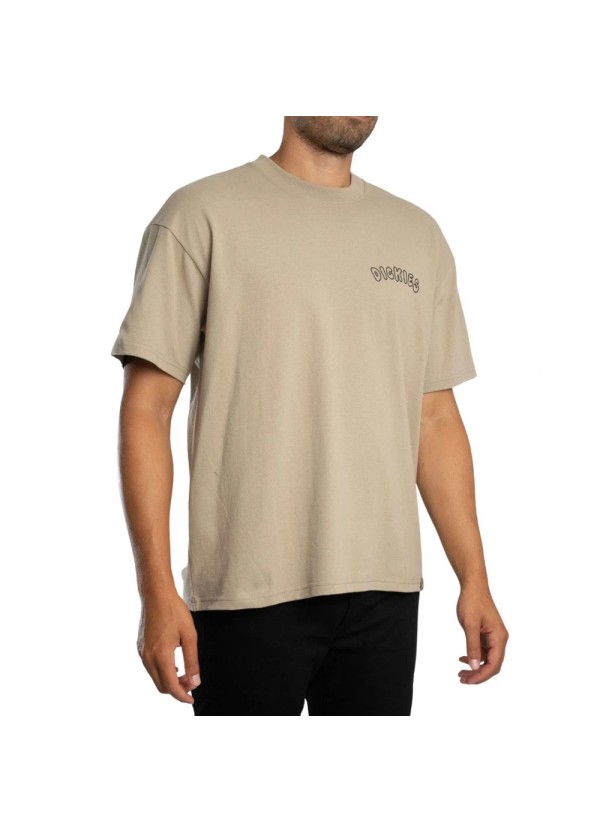 Dickies T-Shirt Decartuville Back Graphic Sand - DK0A87QT0DS1