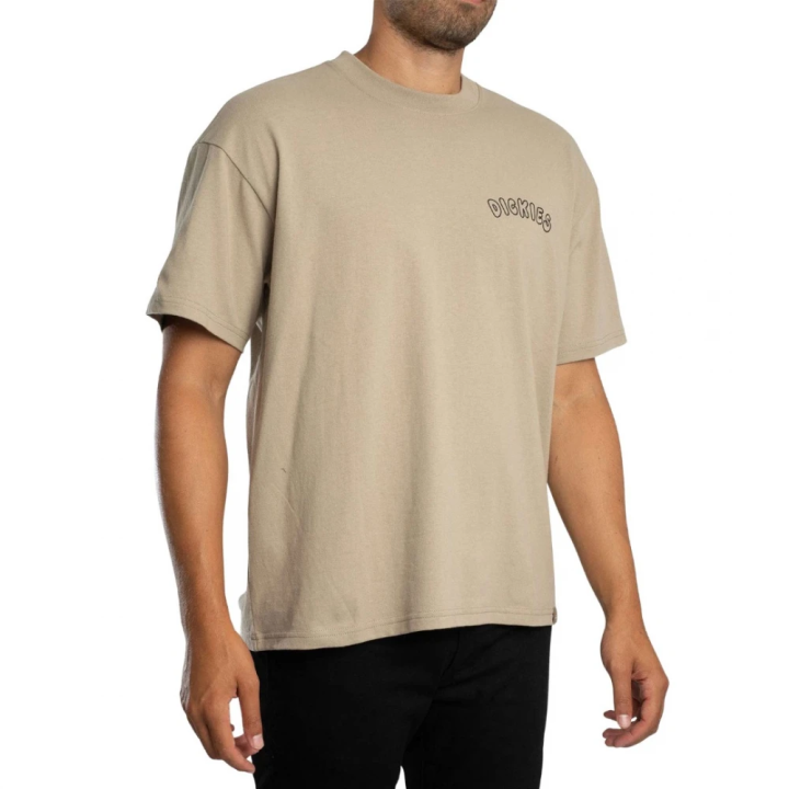 Dickies T-Shirt Decartuville Back Graphic Sand - DK0A87QT0DS1