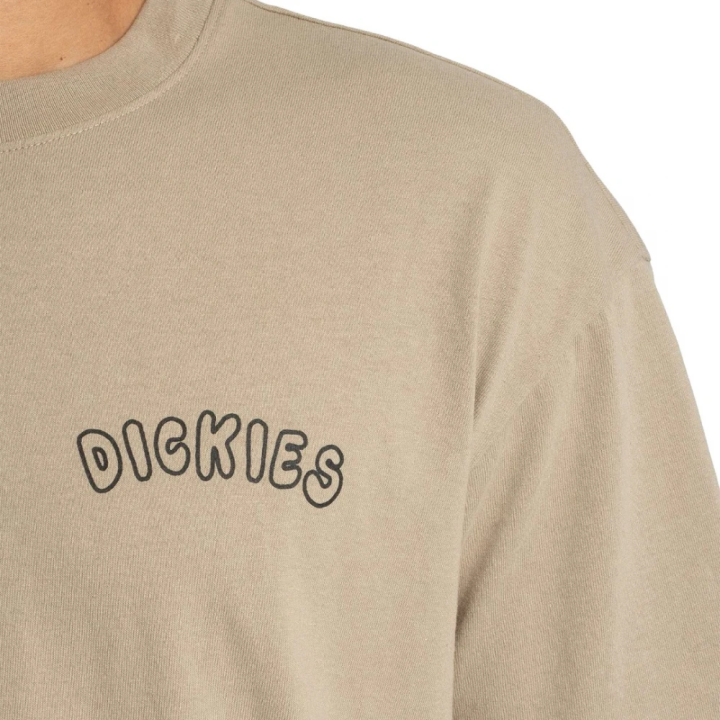 Dickies T-Shirt Decartuville Back Graphic Sand - DK0A87QT0DS1