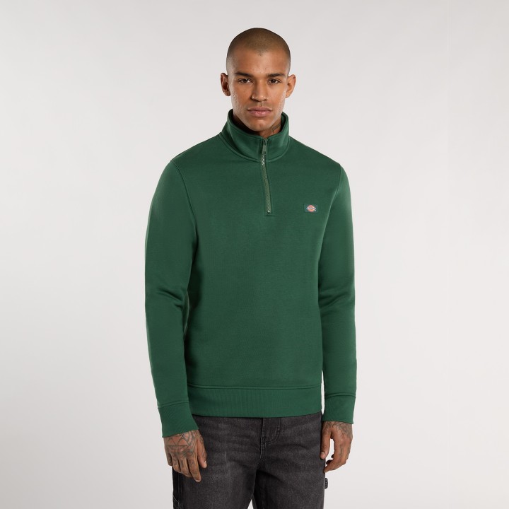 Dickies Quarter Oakport Zip Pine Needle Green - DK0A4XD4PIN1