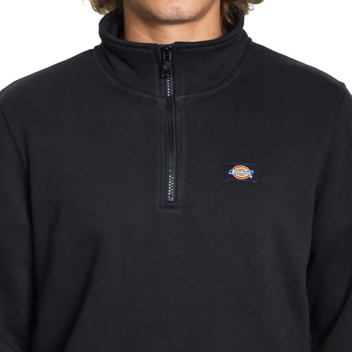 Dickies Quarter Oakport Zip Crew - DK0A4XD4BLK1