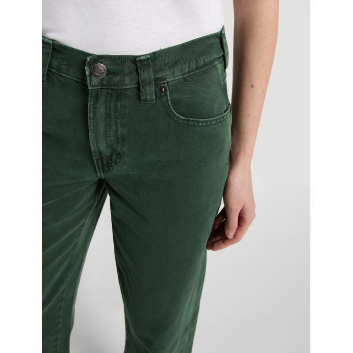 Dickies Pants Denim Farner W Pine Needle Green - DK0A87NNPIN1