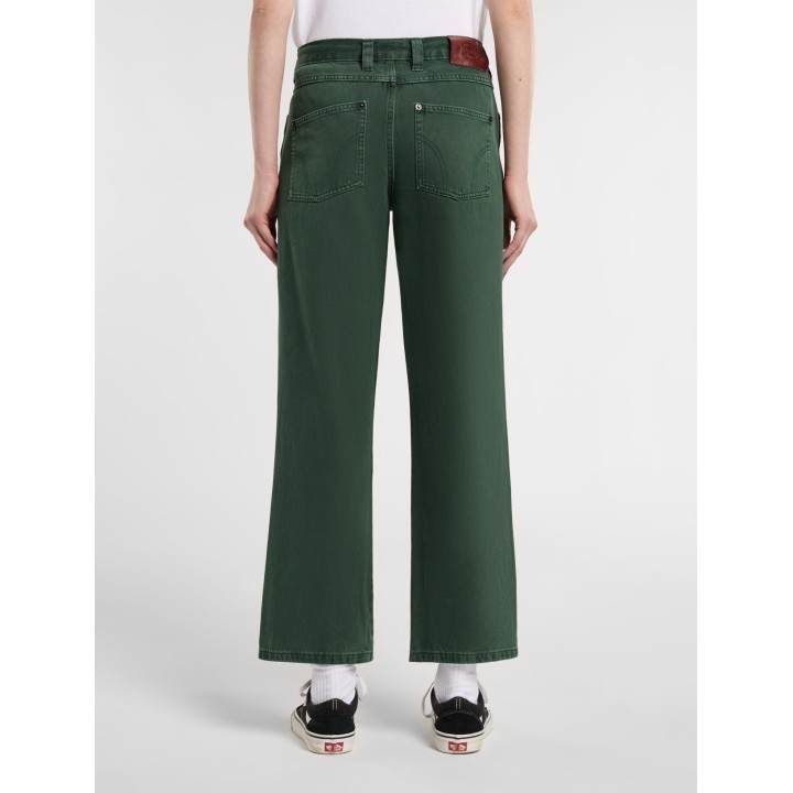 Dickies Pants Denim Farner W Pine Needle Green - DK0A87NNPIN1