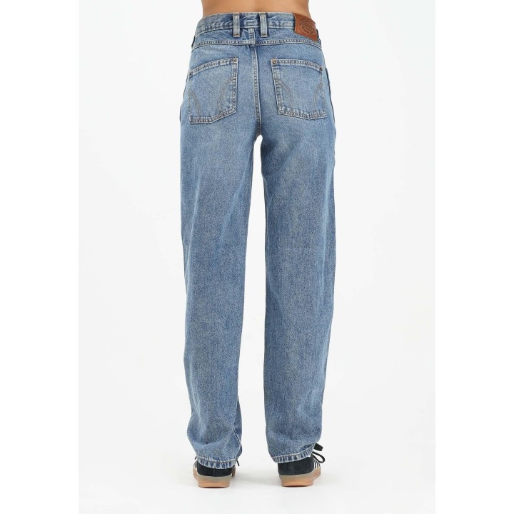 Dickies Pants Denim Farner W Rinsed Fade - DK0A87NNK211