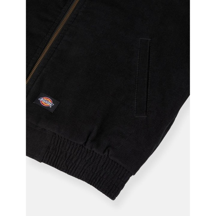 Dickies Jacket Hooded Corduroy W Black - DK0A4Z4HBLK1