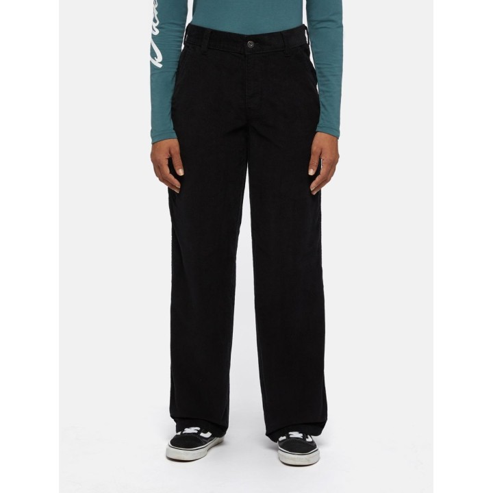 Dickies Denim Pants W Corduroy Carpenter Black - DK0A863ZBLK1