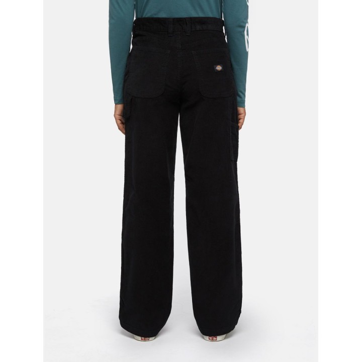 Dickies Denim Pants W Corduroy Carpenter Black - DK0A863ZBLK1