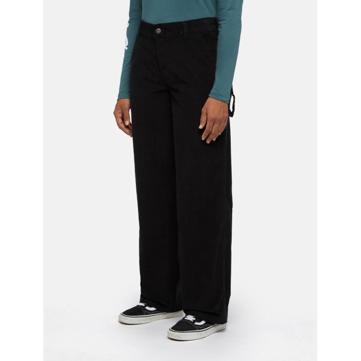Dickies Denim Pants W Corduroy Carpenter Black - DK0A863ZBLK1