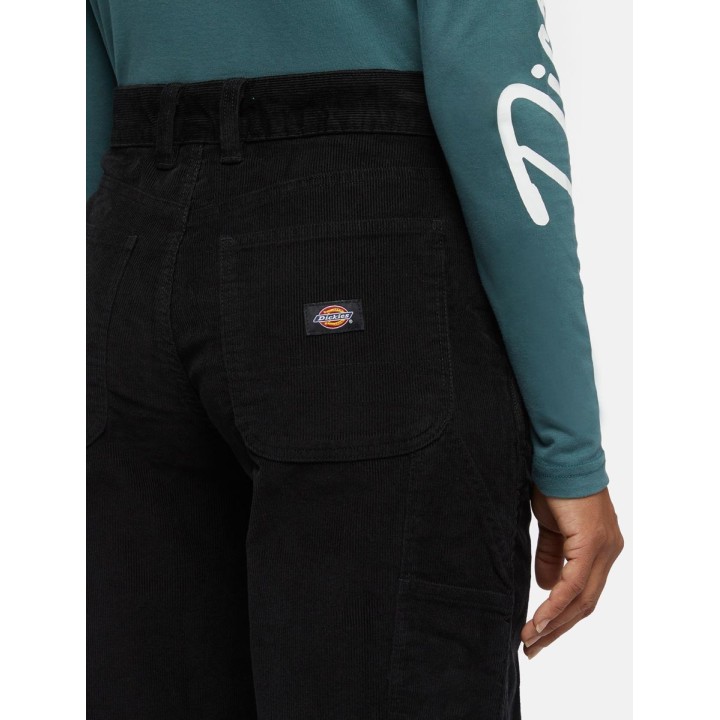 Dickies Denim Pants W Corduroy Carpenter Black - DK0A863ZBLK1