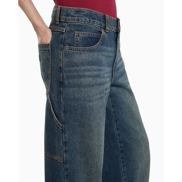 DICKIES Denim Pants W Herndon Wide Leg  - DK0A4YPYL231