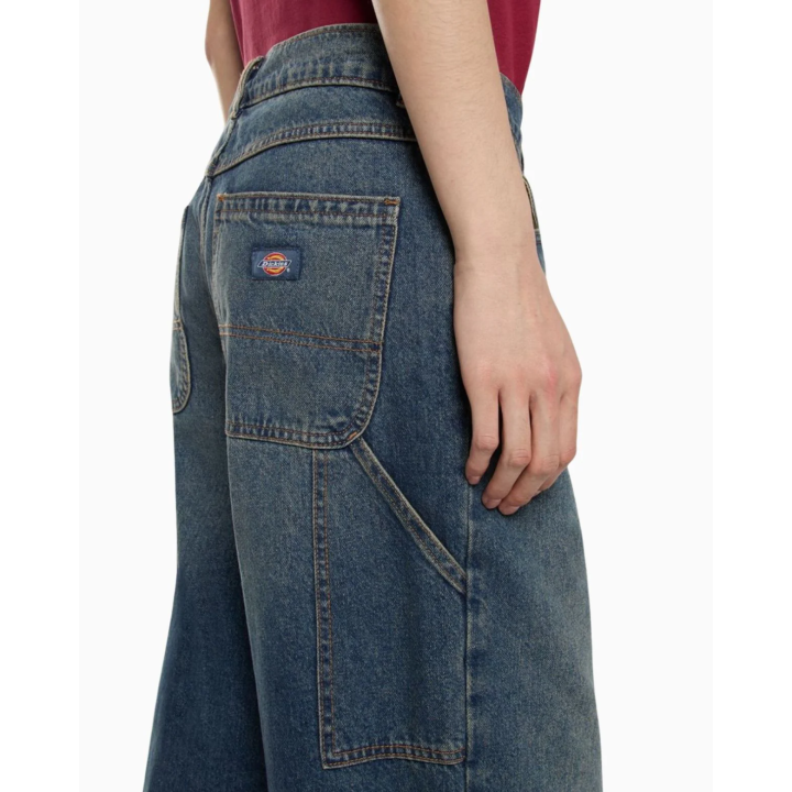 DICKIES Denim Pants W Herndon Wide Leg  - DK0A4YPYL231