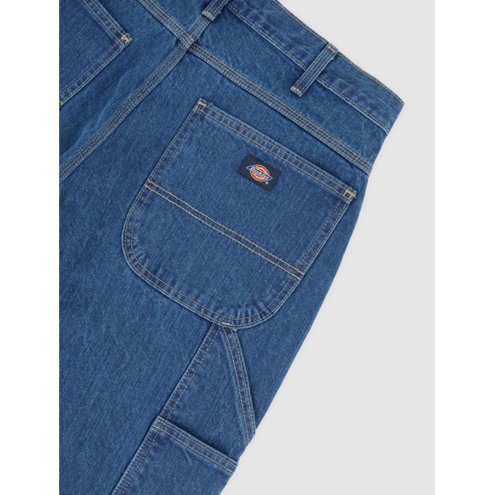 Dickies Pants Denim Relaxed Utility Indigo Blue - DK001993C7K1