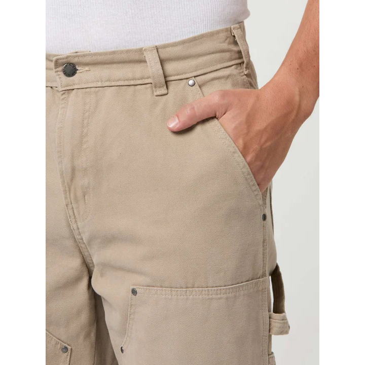 Dickies Pants M Double Knee Canvas Carpenter Desert Sand - DK0A87PE0DS1