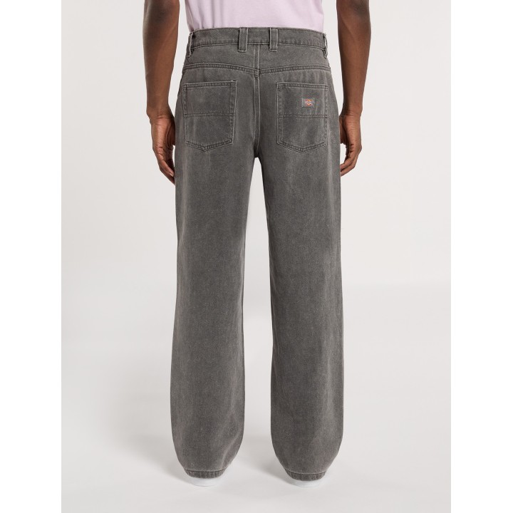 Dickies Denim Pants M Thomasville Relaxed Grey Washed - DK0A4XYKL221