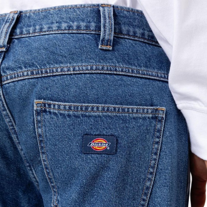 Dickies Denim Pant Houston Classic Blue - DK0A4XFLCLB1