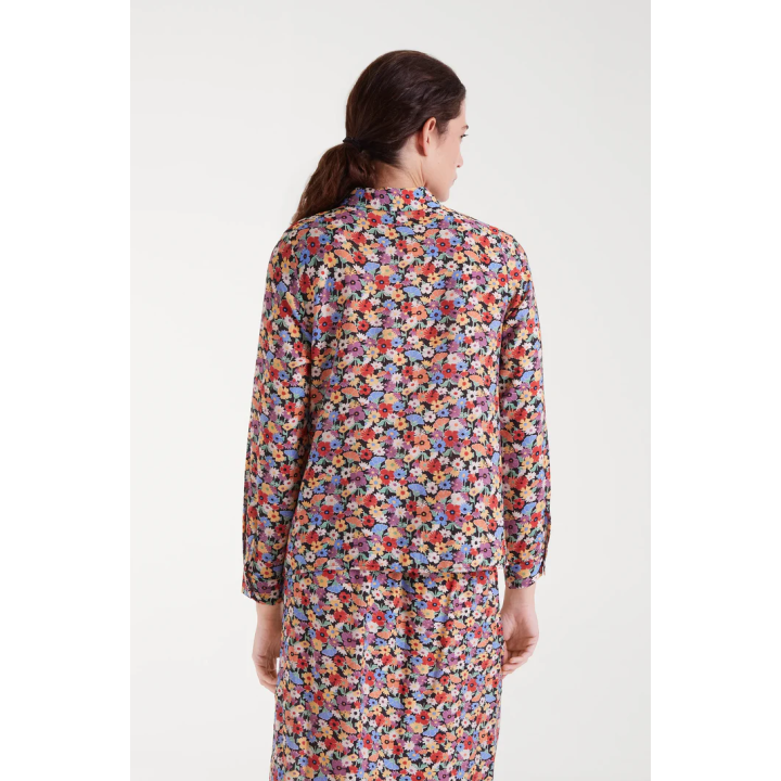Compania Fantastica Shirt Hampton Small Print Lightweight Crepe - 53C/12006