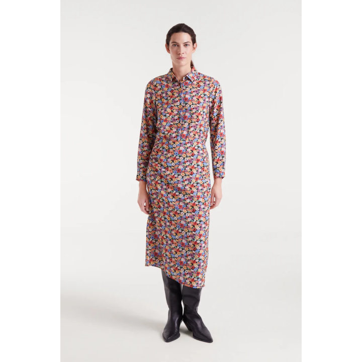 Compania Fantastica Shirt Hampton Small Print Lightweight Crepe - 53C/12006