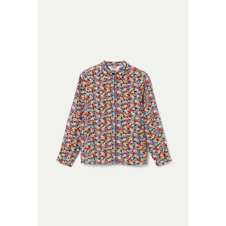 Compania Fantastica Shirt Hampton Small Print Lightweight Crepe - 53C/12006