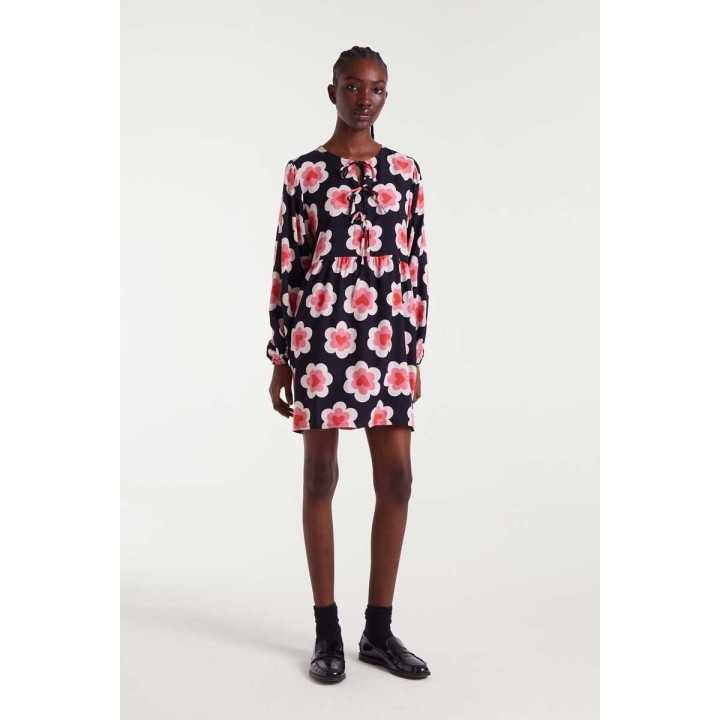 Compania Fantastica Short dress with sweetheart print - 53C/40004