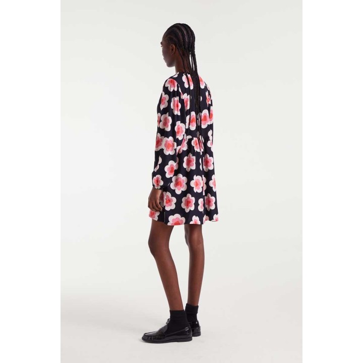 Compania Fantastica Short dress with sweetheart print - 53C/40004