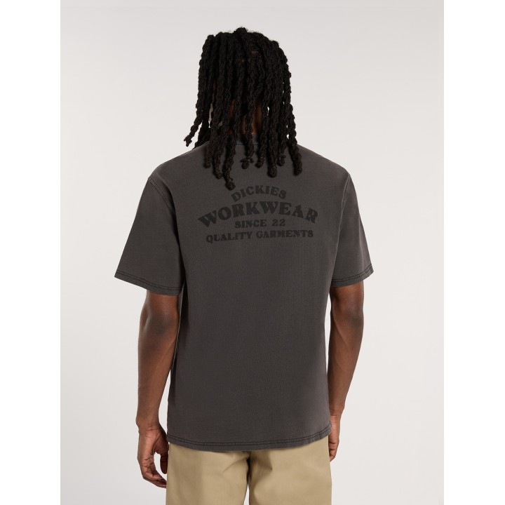 Dickies T-Shirt Christiana Garment Dyed Black - DK0A87QHBLK1