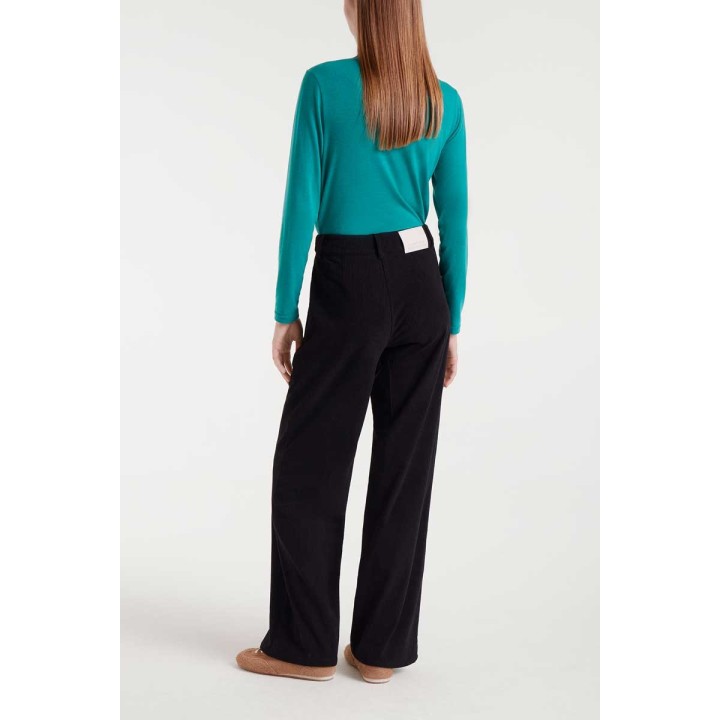 Compania Fantastica pants Black corduroy - 53C/11036