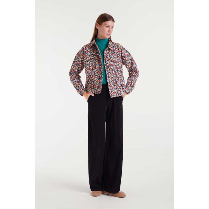 Compania Fantastica pants Black corduroy - 53C/11036
