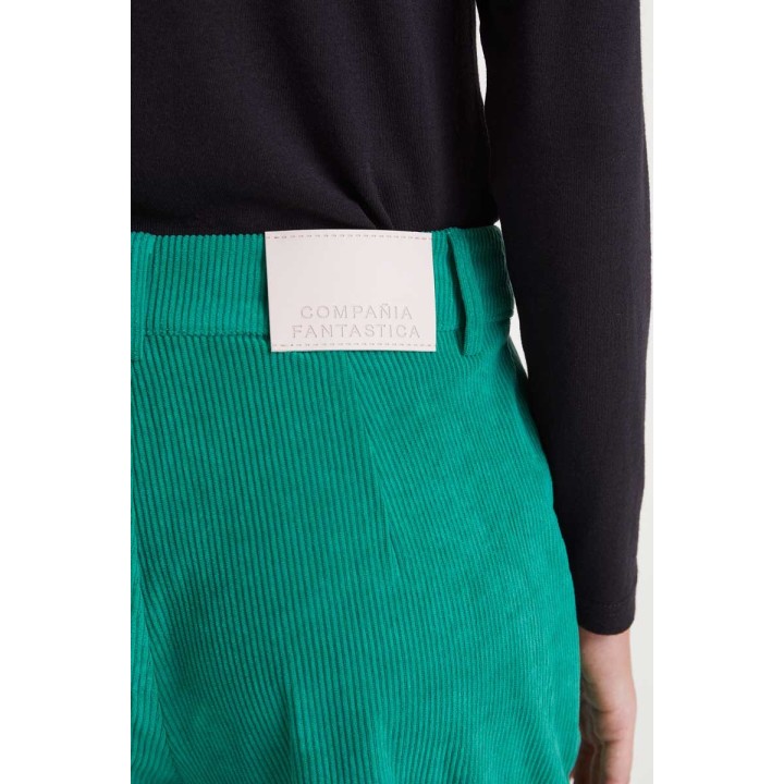 Compania Fantastica pants Green corduroy - 53C/11039